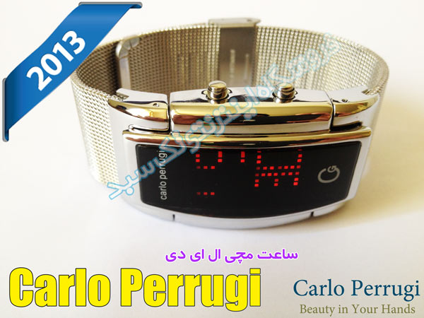 ساعت مچی بدون عقربه مردانه